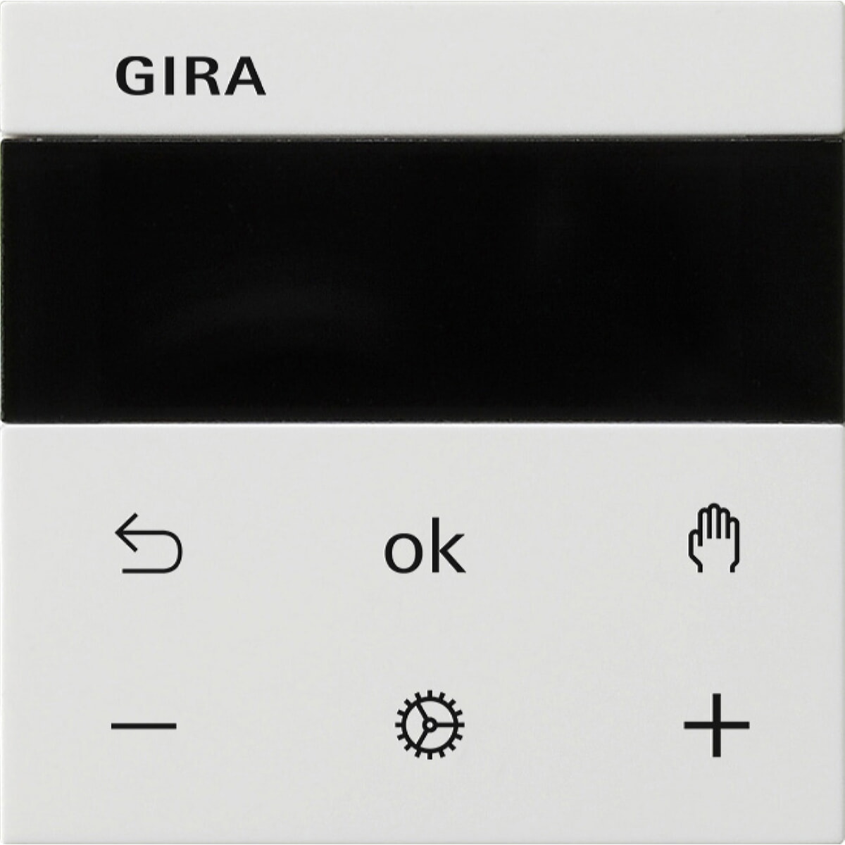Gira Raumtemperaturregler S3000 RTR Display System 55 Reinweiß