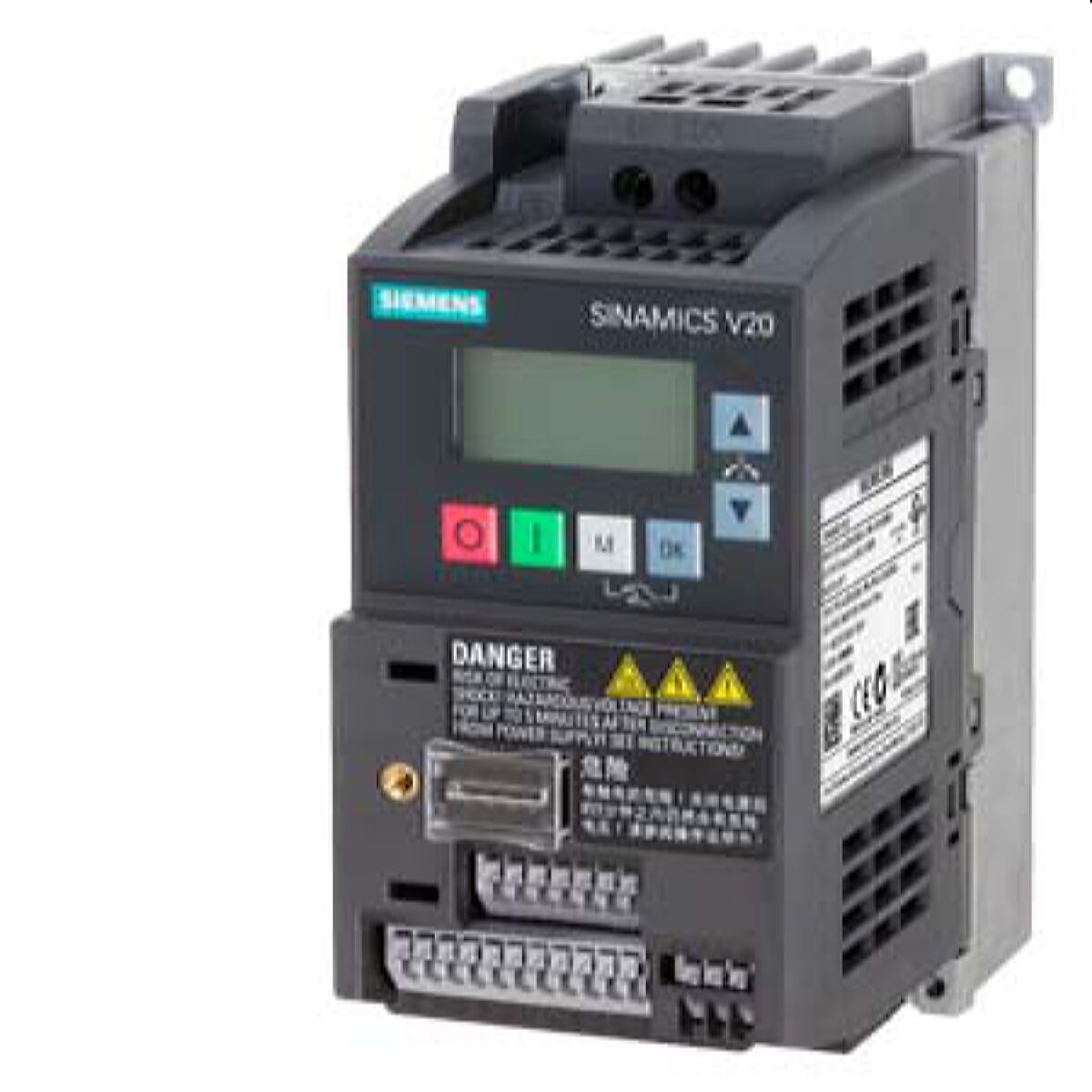 Siemens Frequenzumrichter SINAMICS V20 1AC200-240V 0,55kW 6SL3210-5BB15-5BV1