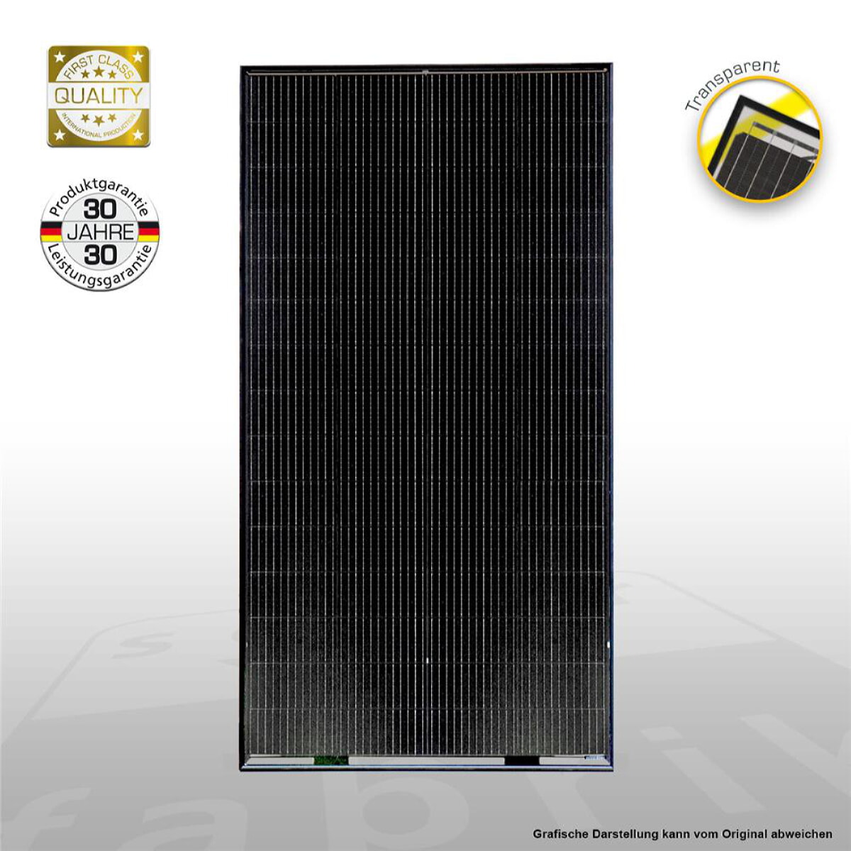 Solar Fabrik Solarmodul Mono S5 Halfcut 315Wp Installer Series