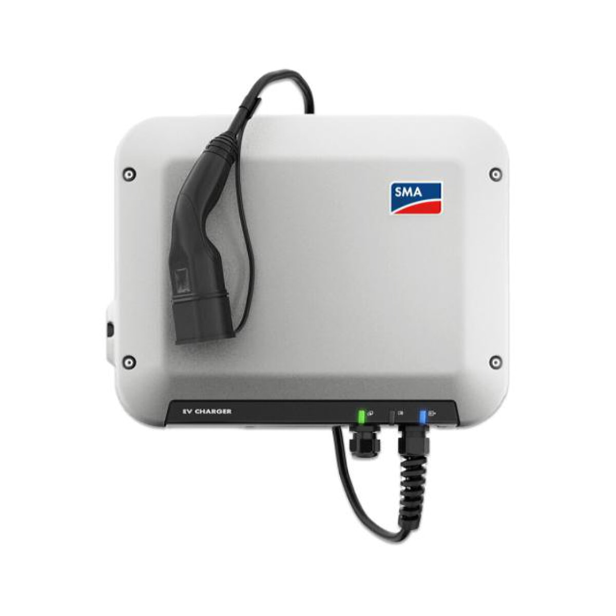 SMA EV CHARGER 7.4 Single-phase AC charging station with 7.5 m charging cable