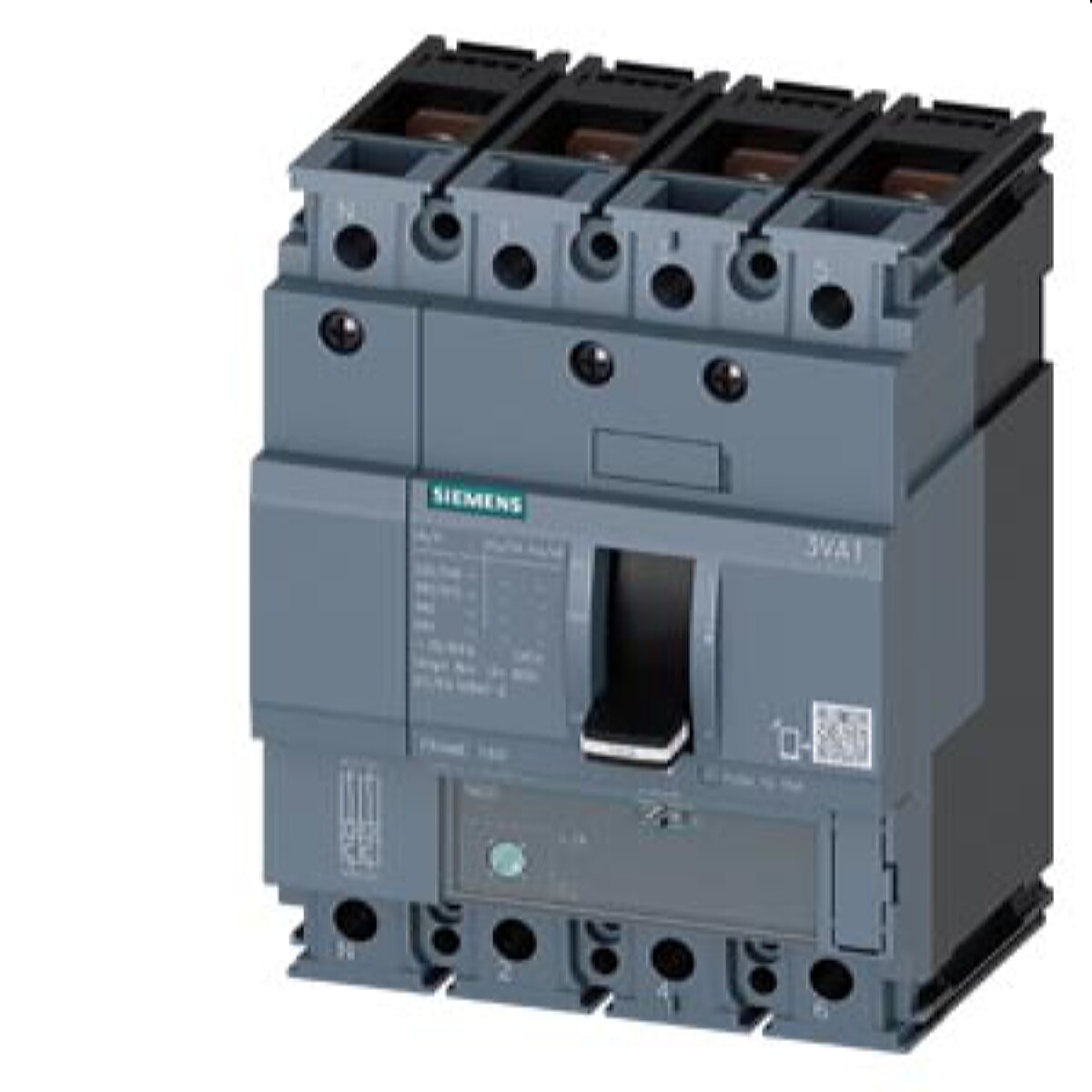 Siemens Leistungsschalter 3VA1 70kA ATFM112-160A 3VA1116-6FE42-0AA0