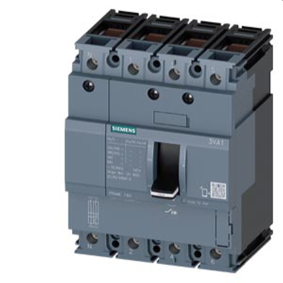 Siemens Leistungsschalter 3VA1 55kA TM210 FTFM 80A 3VA1180-5ED46-0AA0