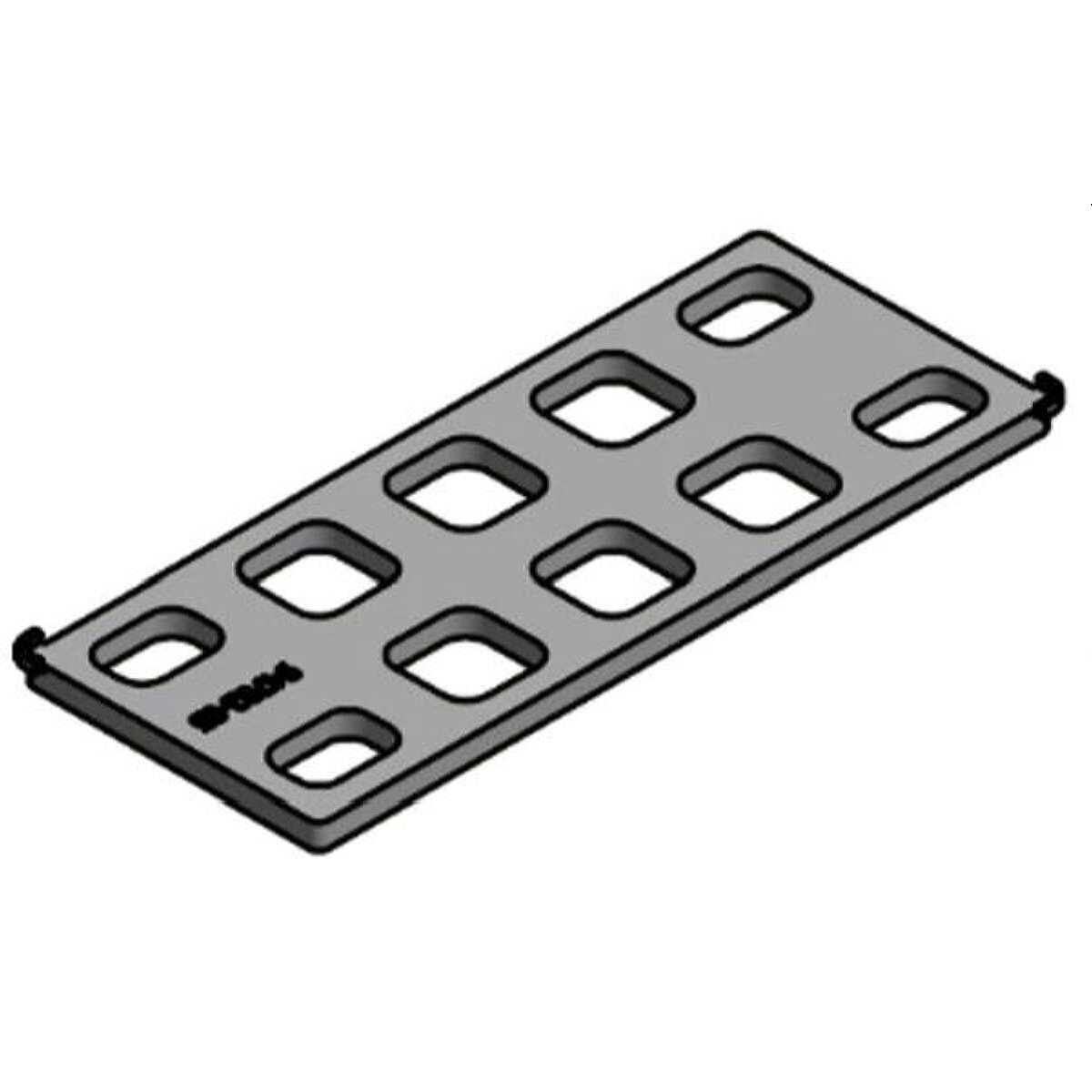 SL Rack Unterlegplatte 2 mm für Dachhaken 94701-02
