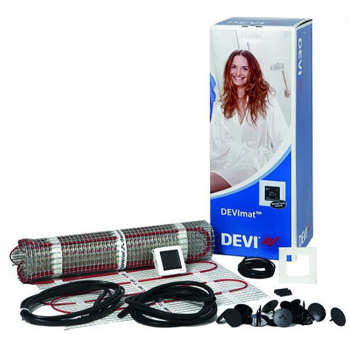DEVI Dünnbett-Set mit Devireg Touch 750 W professional DTIF 5,0 qm 140F0823