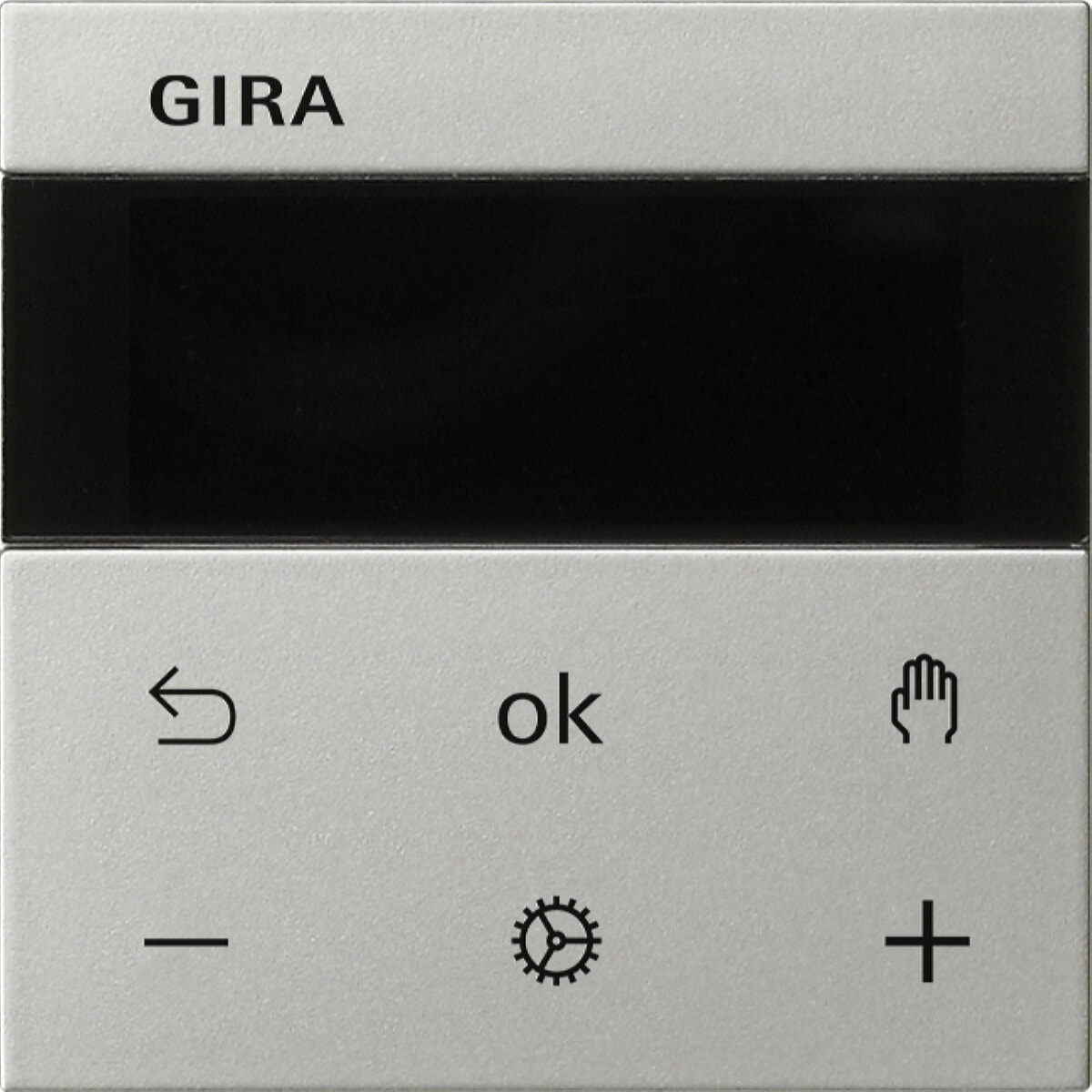 Gira Raumtemperaturregler S3000 RTR Display System 55 Edelstahl