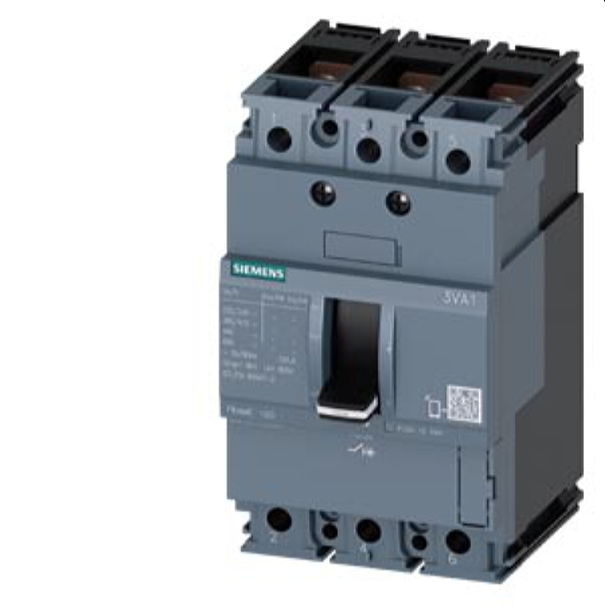 Siemens Leistungsschalter 3VA1 36kA TM210 FTFM 63A 3VA1063-4ED32-0AA0