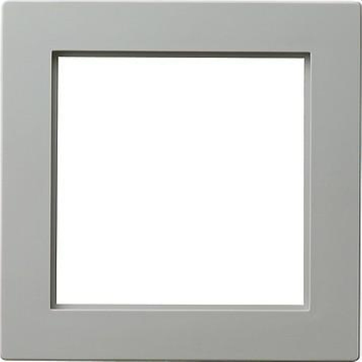 Gira Adapterrahmen 028242 50 x 50 quadratisch S-Color grau