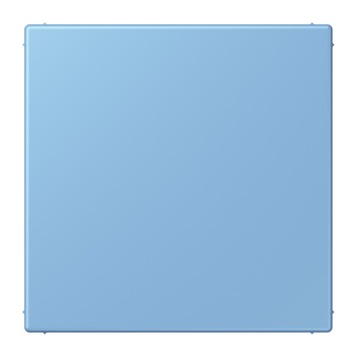 Jung Blind-Abdeckung (gerastet), Thermoplast lackiert, Serie LS, bleu céruléen 59 LC994B256