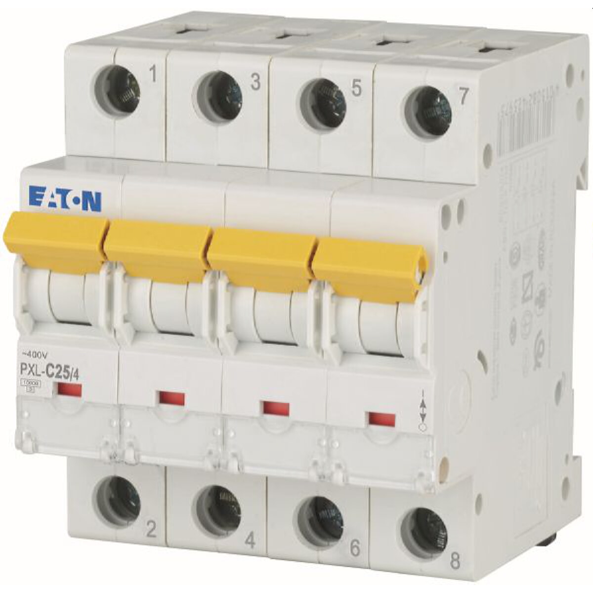 EATON Electric Leitungsschutzschalter PXL-C25/4 C25A 4polig