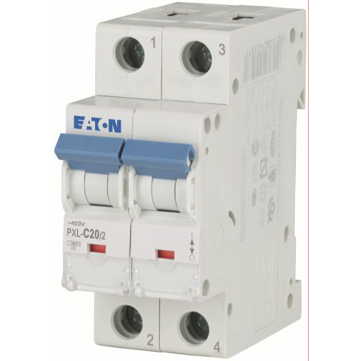 EATON Electric Leitungsschutzschalter PXL-C20/2 C20A 2polig