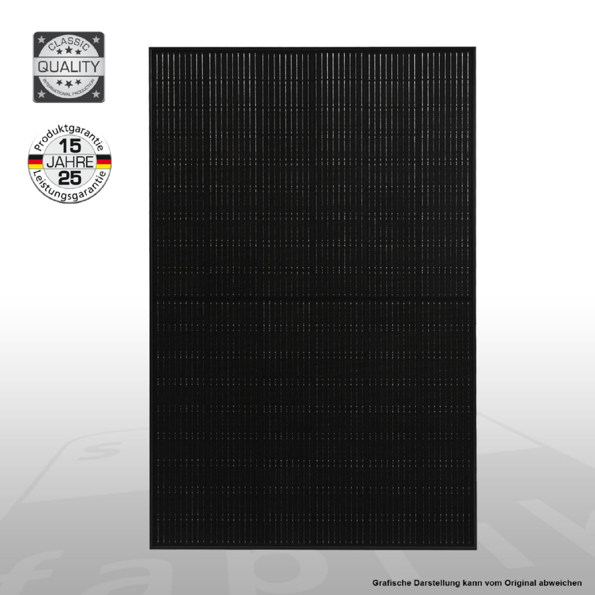 Solar Fabrik Solarmodul Mono S4 Halfcut 405Wp Black-Black
