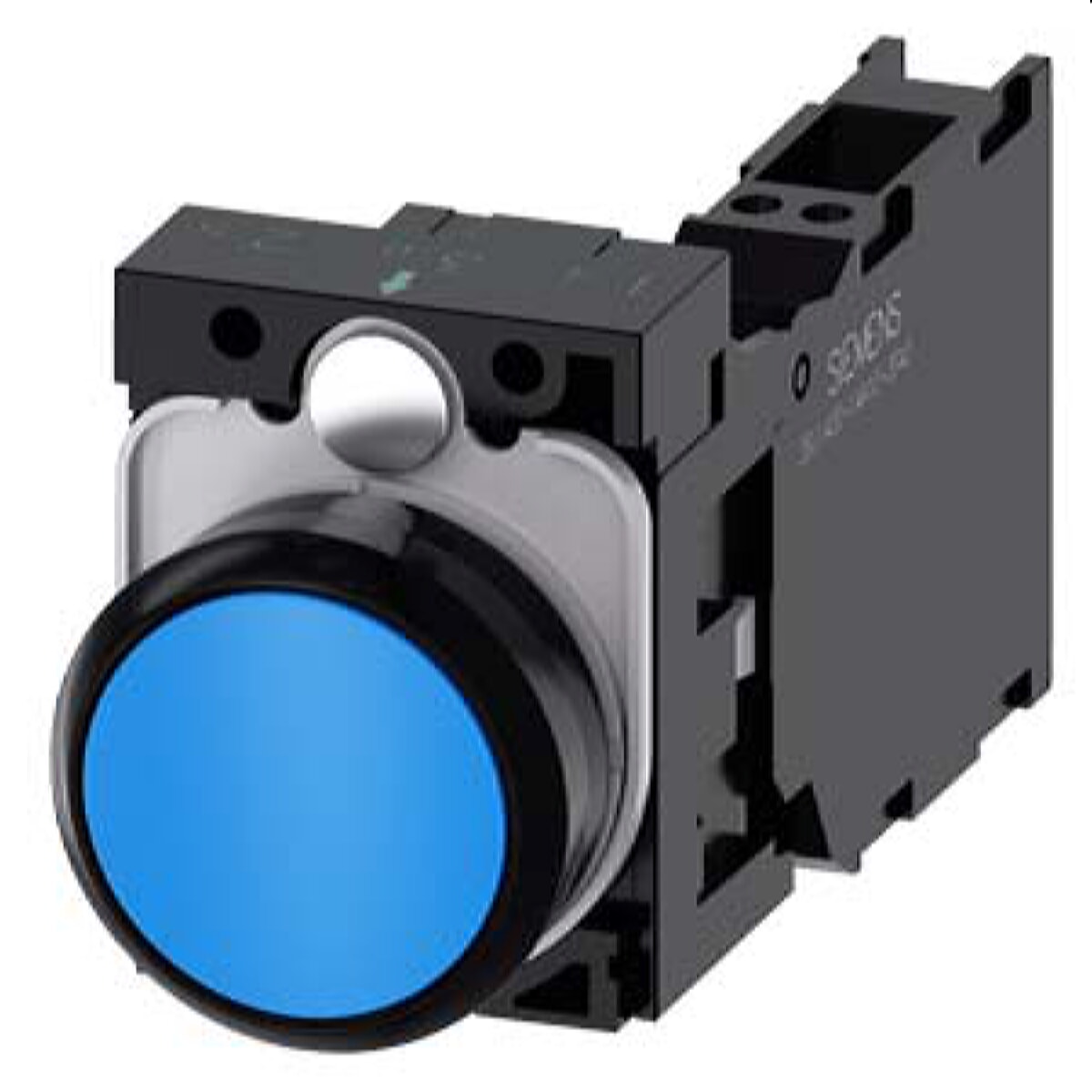 Siemens Drucktaster 22mm rund blau 1S1OE 3SU1100-0AB50-3FA0
