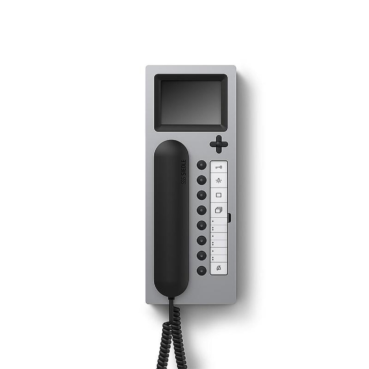 Siedle Haustelefon AHT 870-0 A/S Aluminium/schwarz