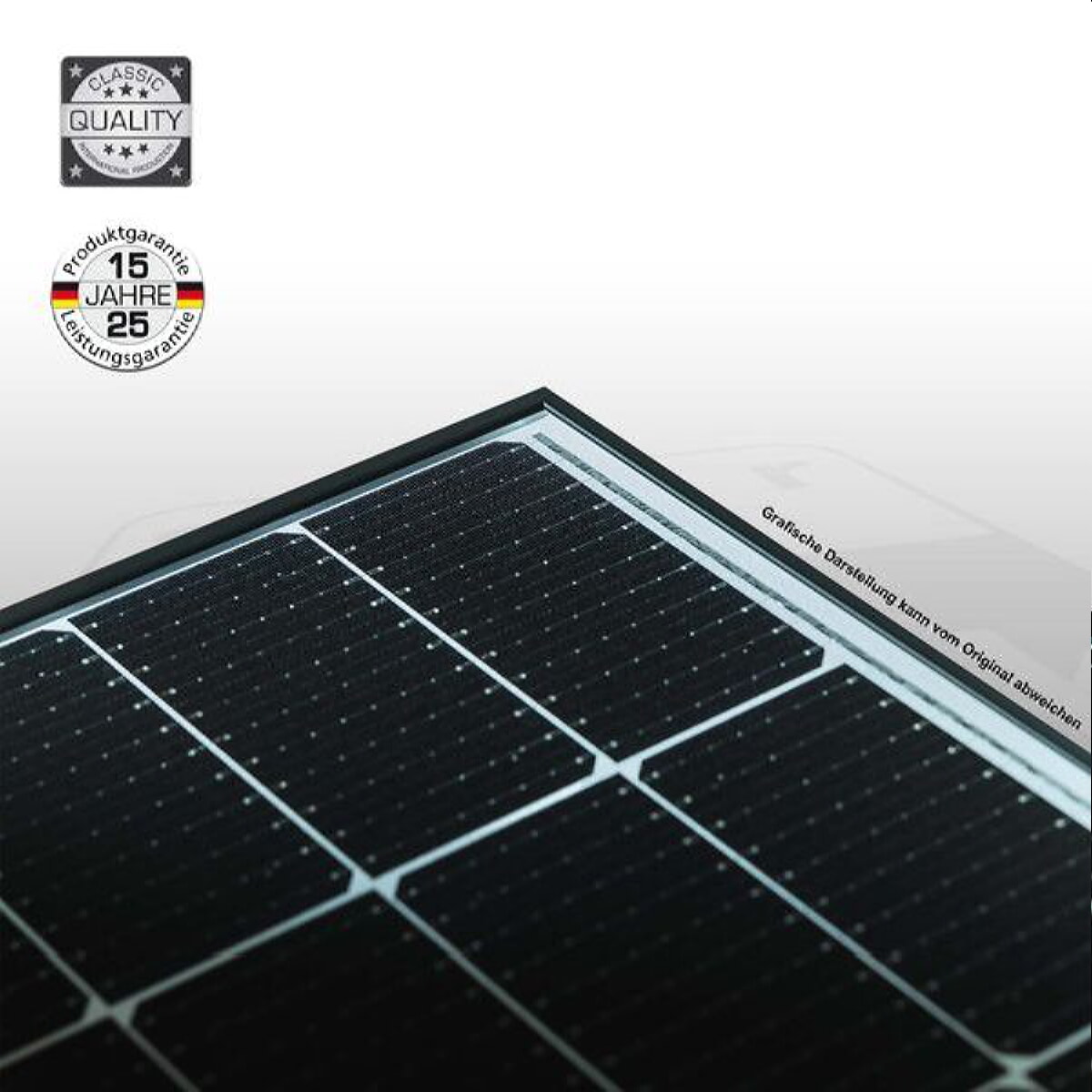 Solar Fabrik Solarmodul Mono S4 Halfcut 415Wp Black-White