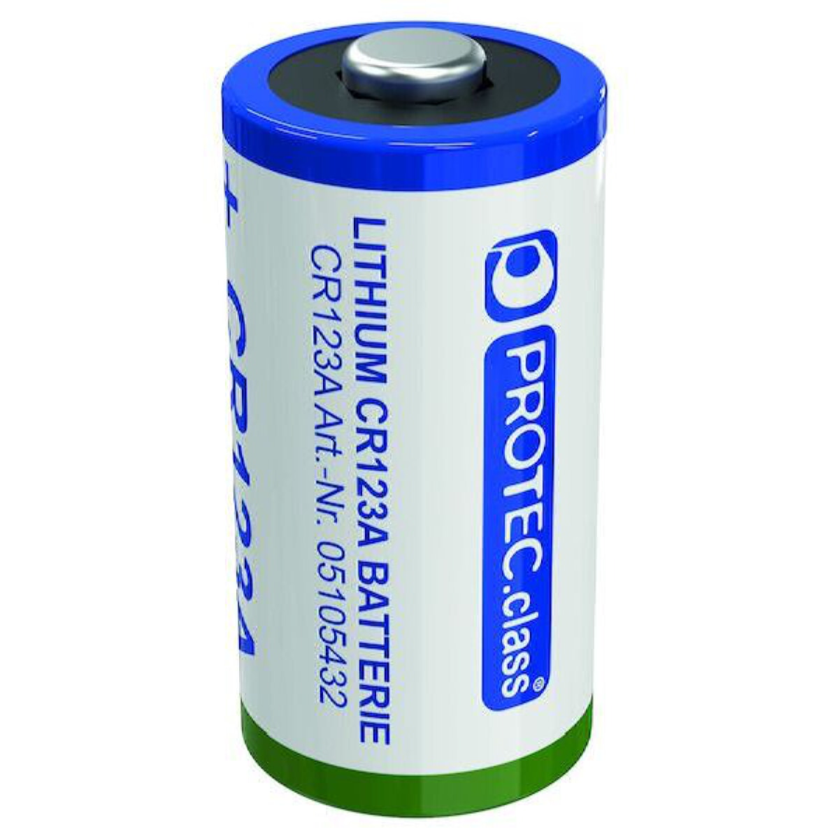 Protec.class Photobatterie P123PHO CR123A Lithium 3V 1600mAh (MHD) 05105432
