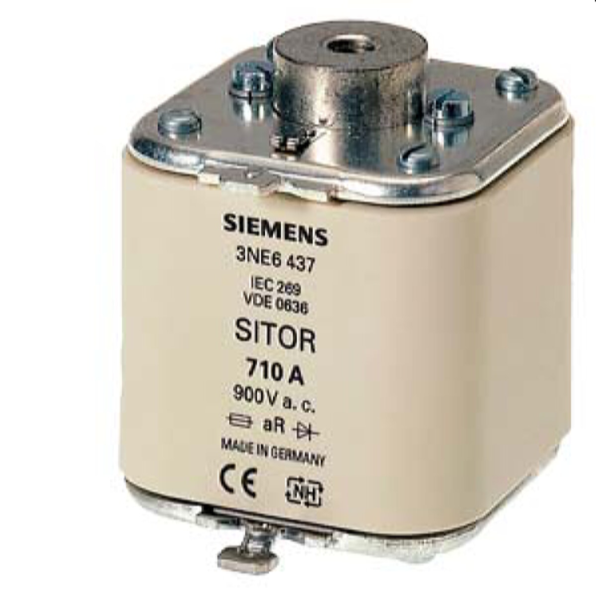 Siemens SITOR Sicherungseinsatz 350A AC680V f Bahnanlagen 3NC7331-2
