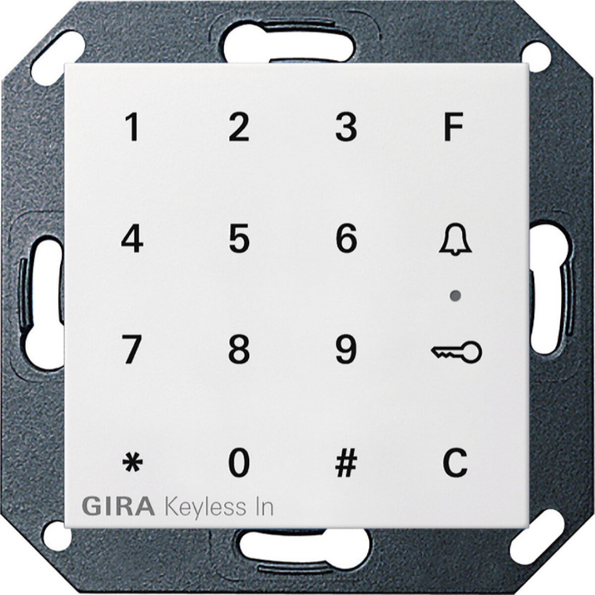Gira Pin-Code-Tastatur 260527 Codetastatur System 55 rw matt