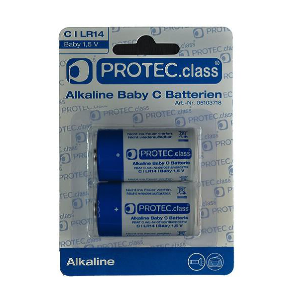PROTEC.class Batterie PBAT C Baby 2Blister