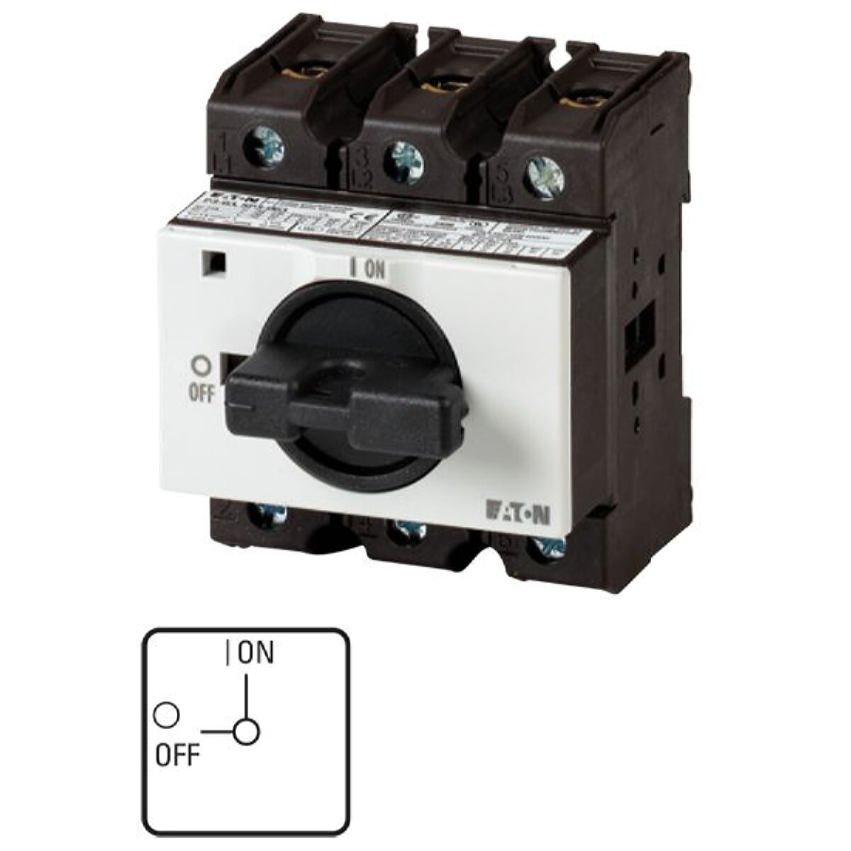 EATON Electric Ein-Aus-Schalter P3-100/IVS/N Verteilereinbau