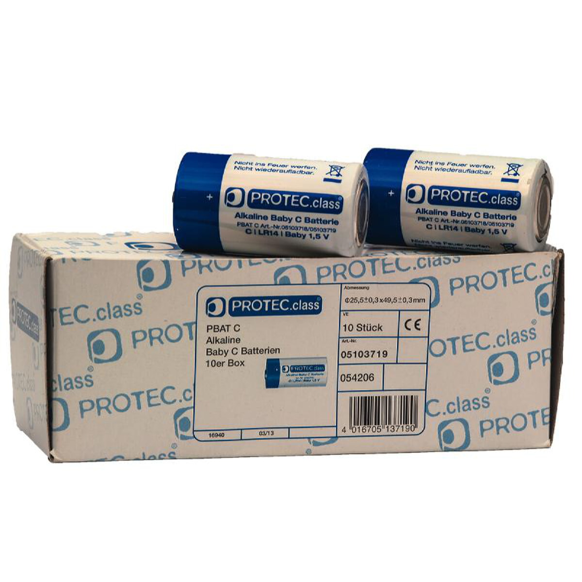 PROTEC.class Batterie PBAT C Baby 10Box