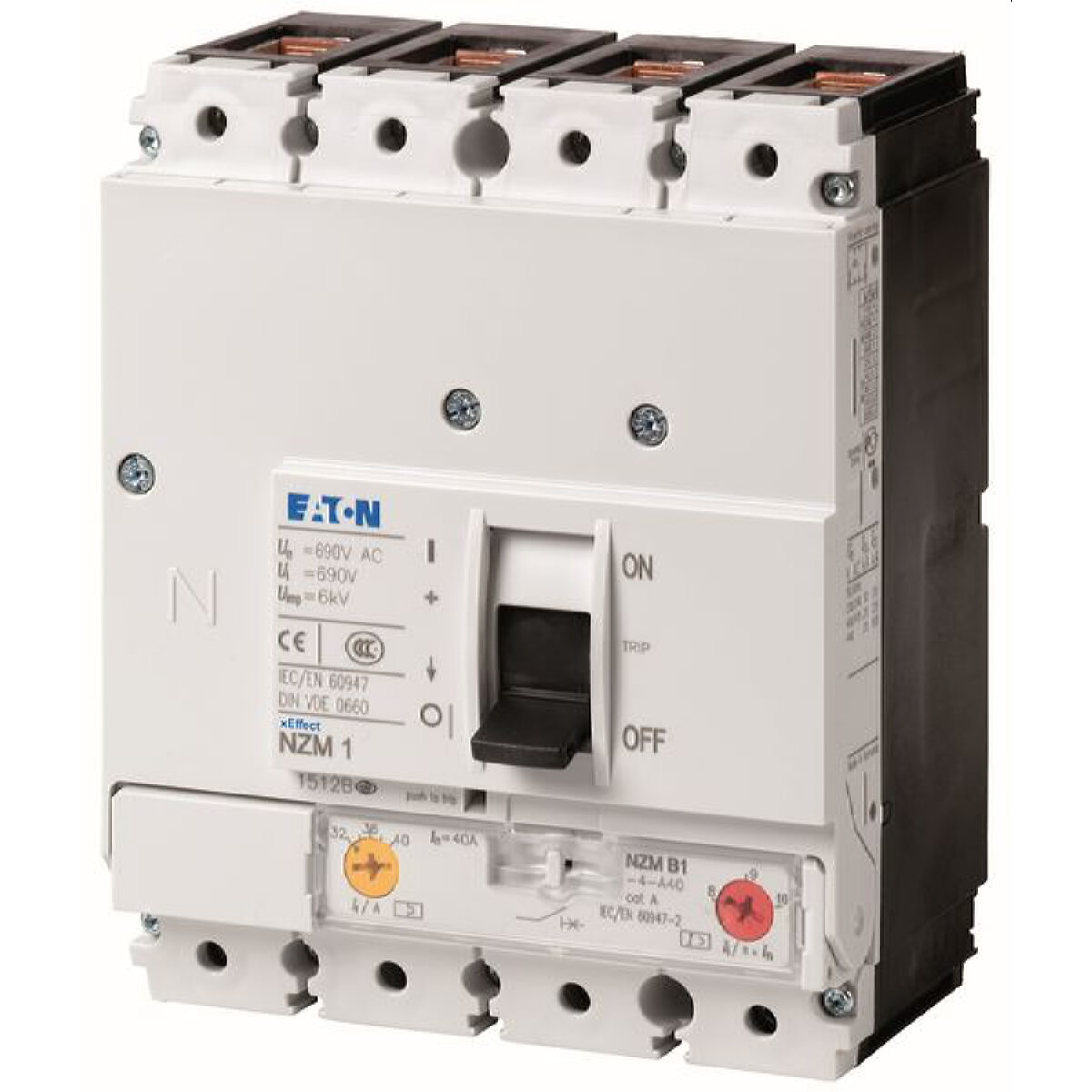 EATON Electric Leistungsschalter NZMB1-4-A160 4polig 160A