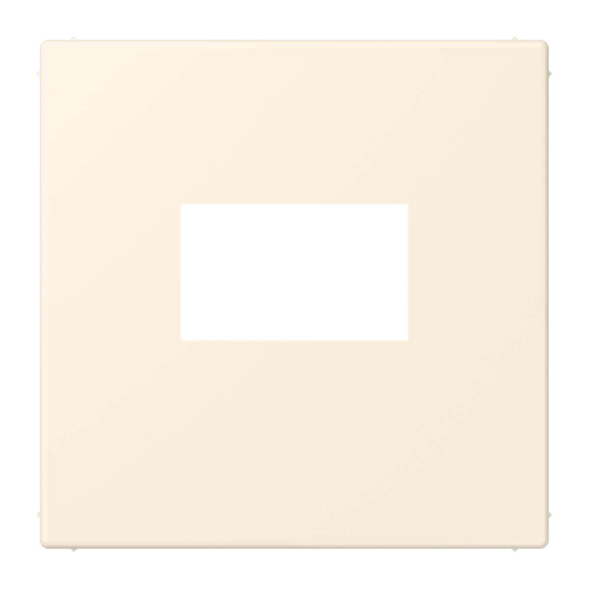 Jung Abdeckung für USB-Ladegerät, (gerastet), Serie LS, blanc ivoire LC1969USB245
