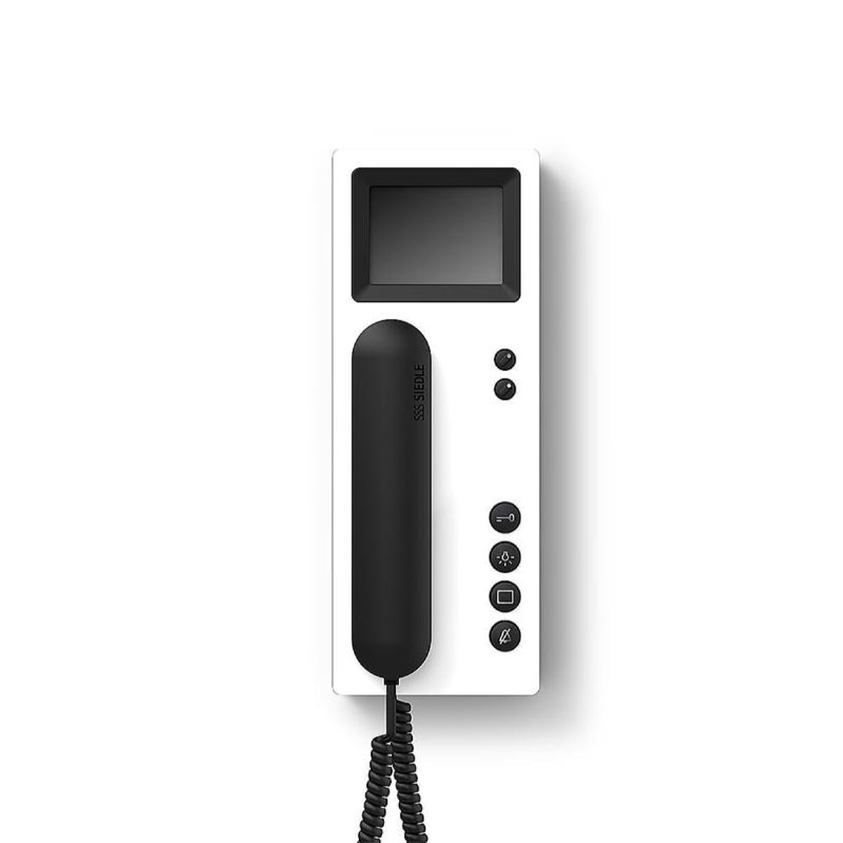 Siedle Haustelefon BTSV 850-03 WH/S Weiss-Hochglanz/schwarz