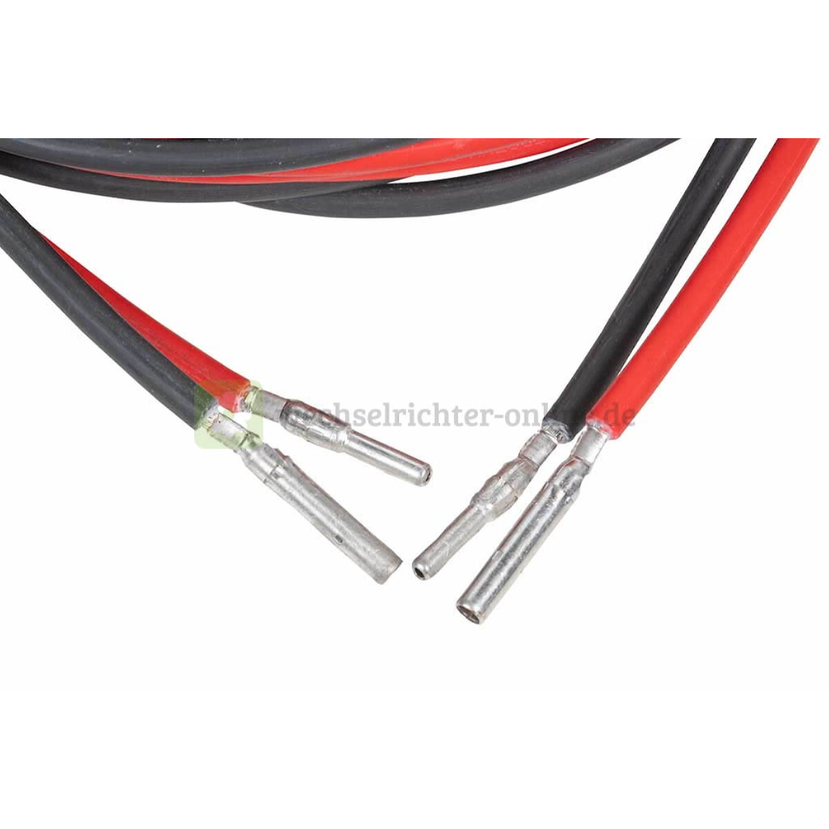KBE solar cable pre-assembled black/red for underground installation 6mm² DB EN50618 2x 5 meters