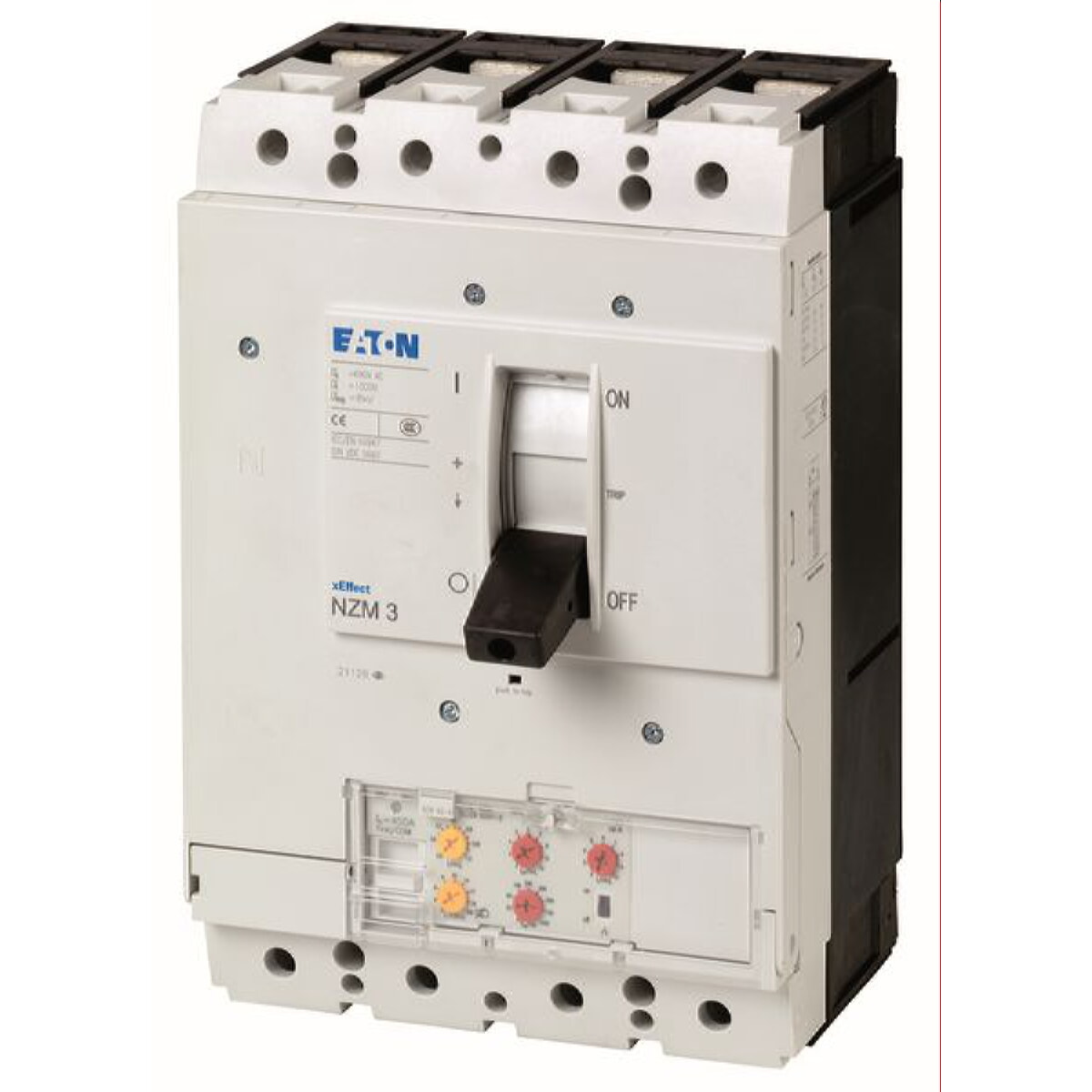 Eaton Electric Leistungsschalter NZMH3-4-VE400/250 4polig 400A 250A