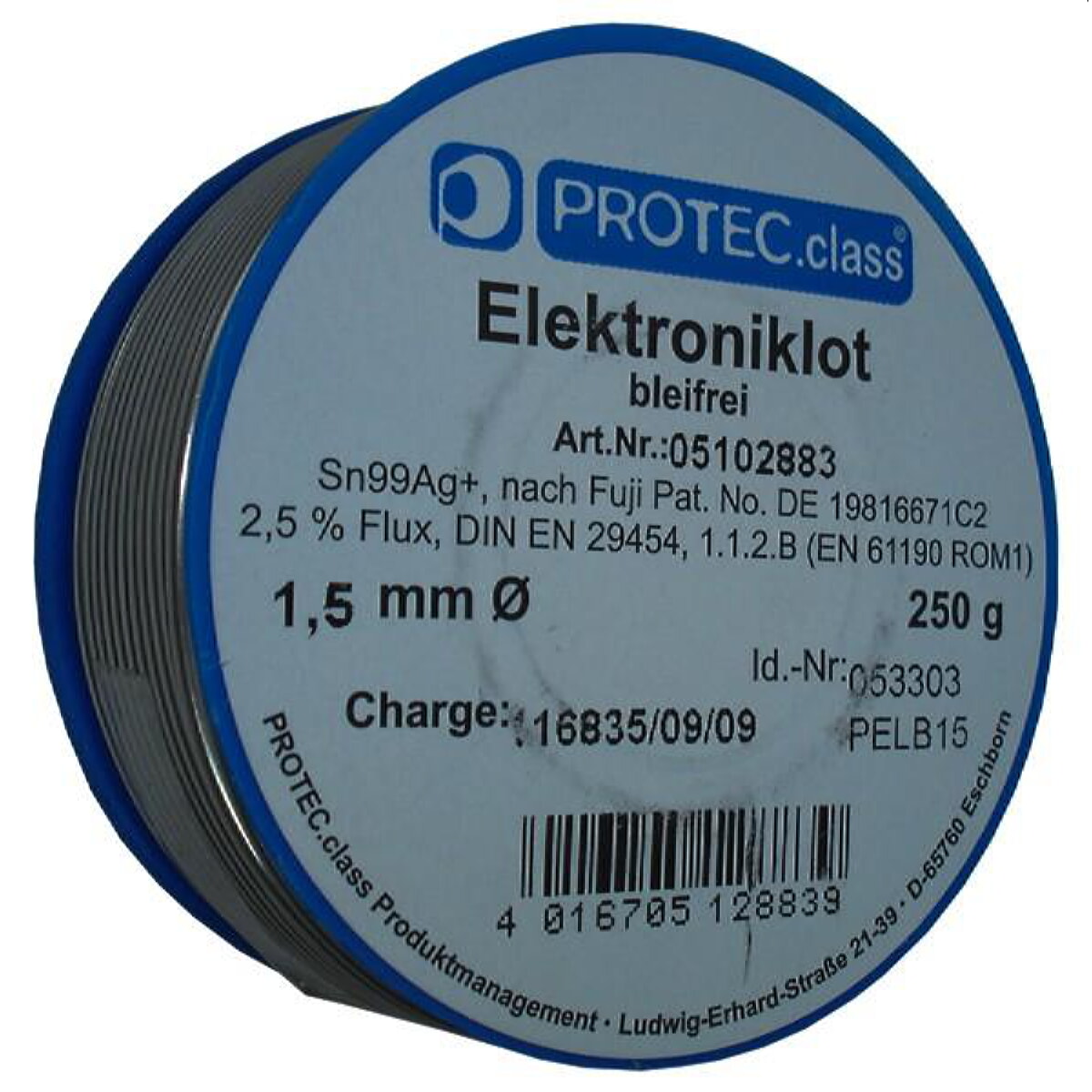 PROTEC.class Elektroniklot bleifrei 1mm PELB10 (250 g)