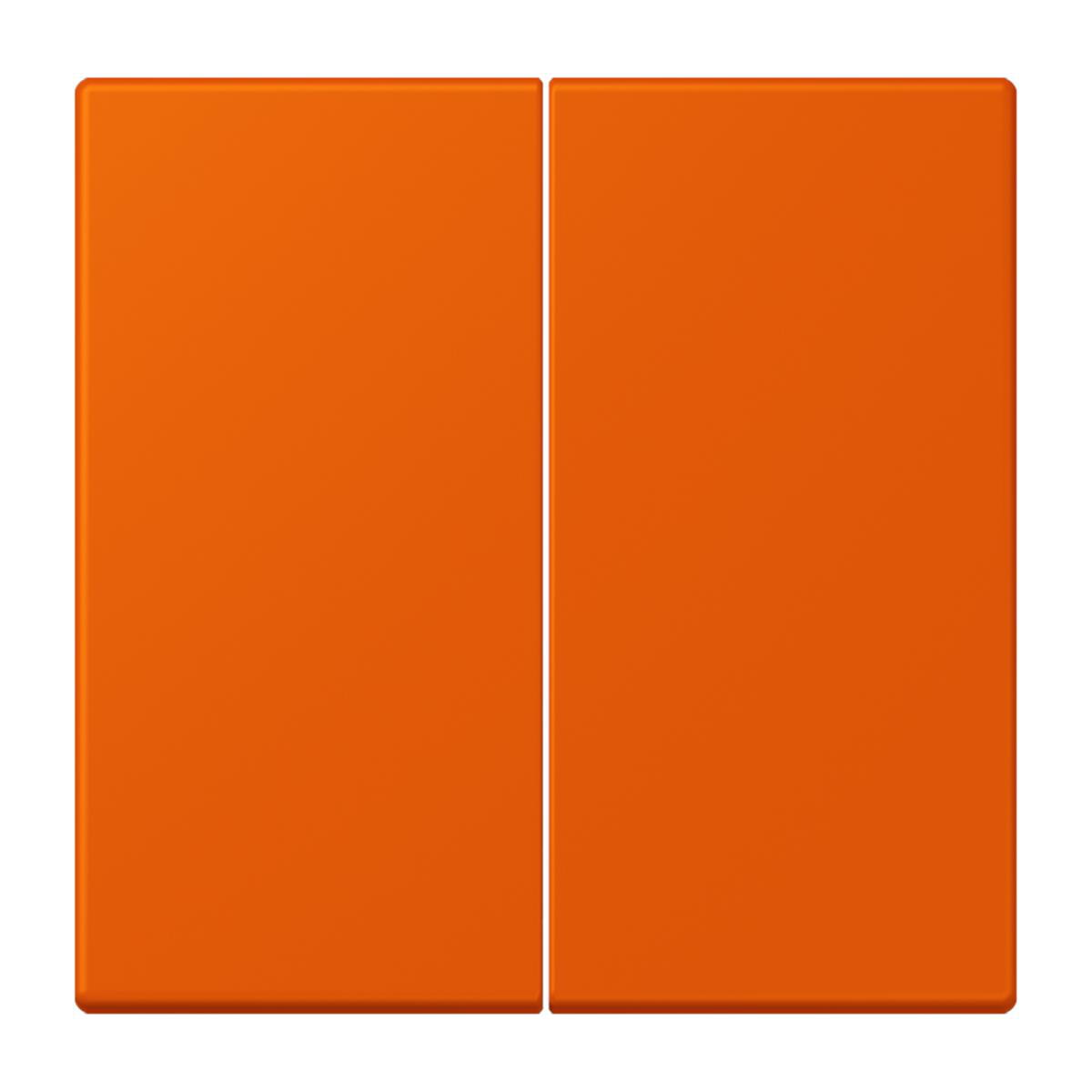 Jung LB-Management Taster 2fach, Duroplast lackiert, Serie LS, orange vif LC1702260