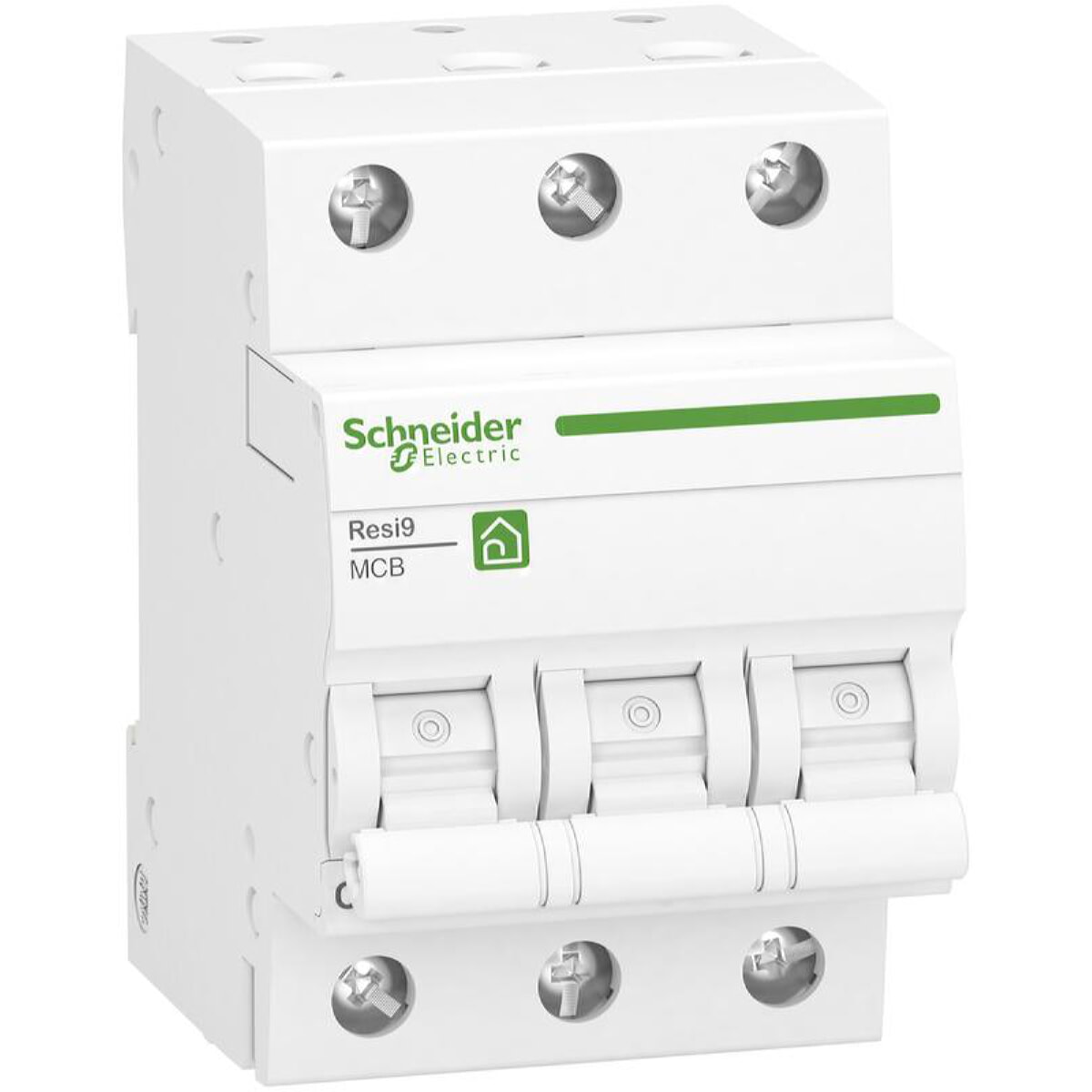 Schneider Electric Leitungsschutzschalter Resi9 3P 16A C Charakteristik 6kA R9F24316