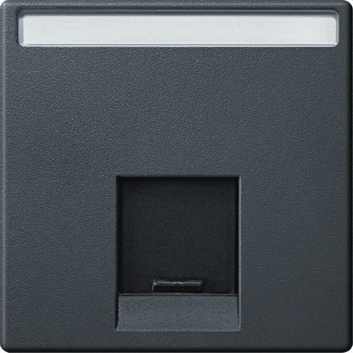 Merten Zentralplatte MEG4573-0414 1fach anthrazit System M