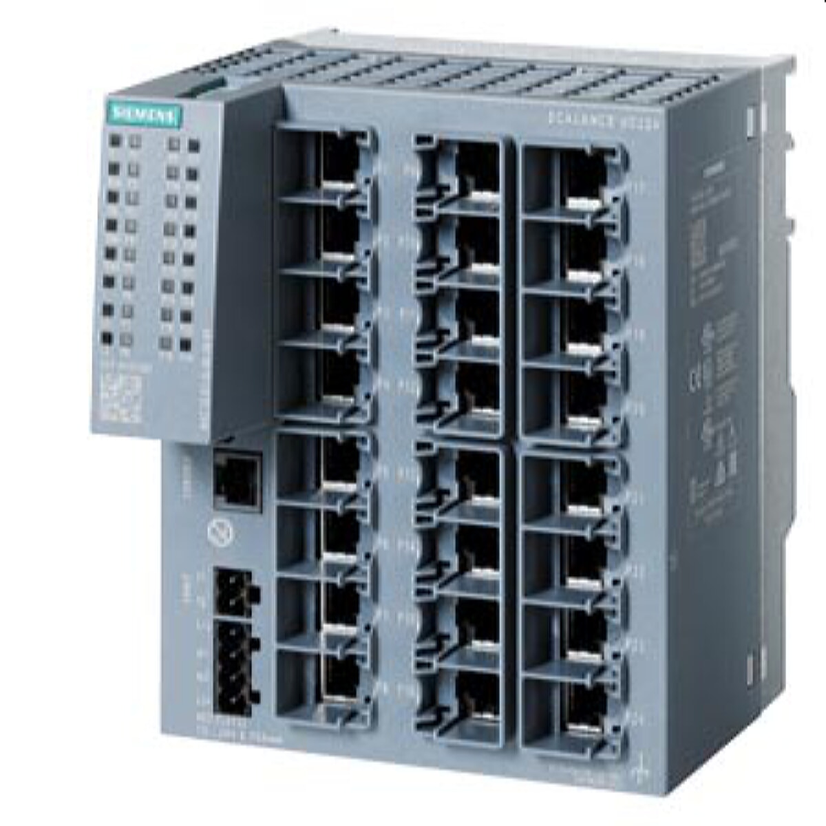 Siemens Industrial Ethernet Switch SCALANCE XC224 24x10/100 Mbit/s 6GK5224-0BA00-2AC2