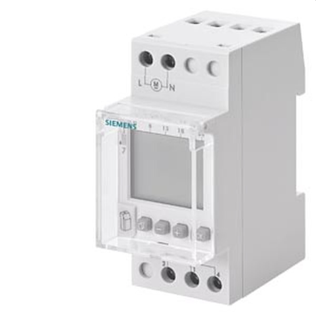 Siemens Digitalschaltuhr 1Kanal Woche 230V 2TE
