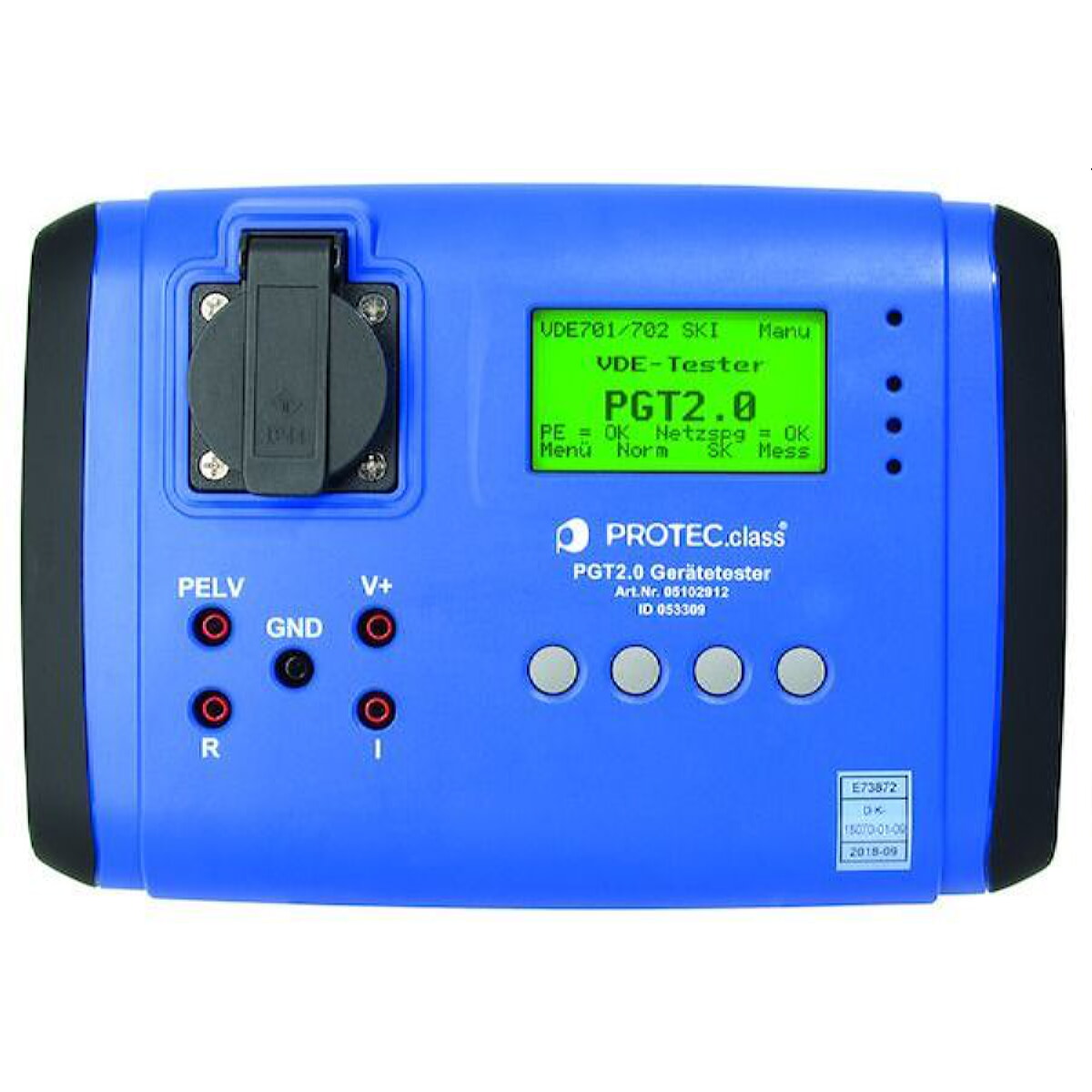 PROTEC.class Gerätetester PGT2.0 2.0 VDE 701/702/751
