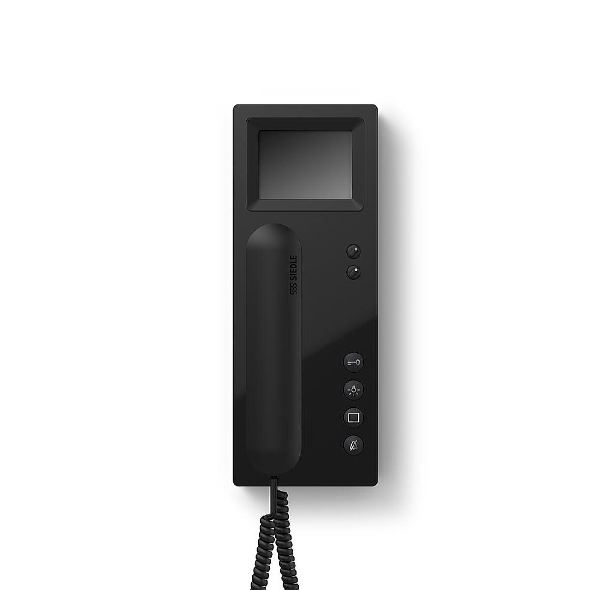 Siedle Video-Haustelefon BTSV850-03 SH/S Schwarz-Hochglanz/schw.