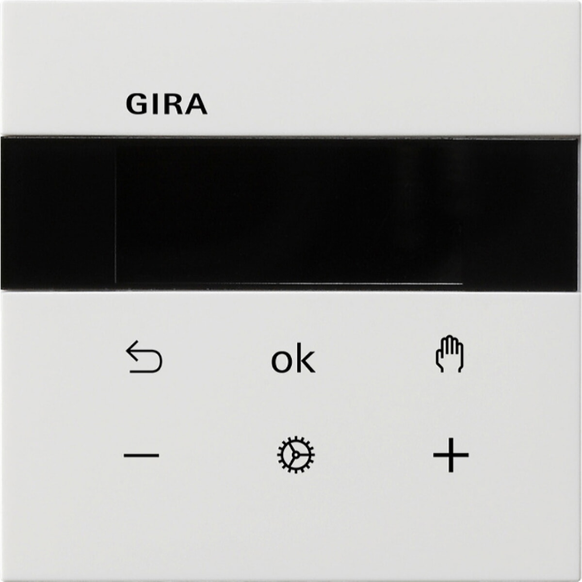 Gira Raumtemperaturregler S3000 RTR Display Flächenschalter Reinwe