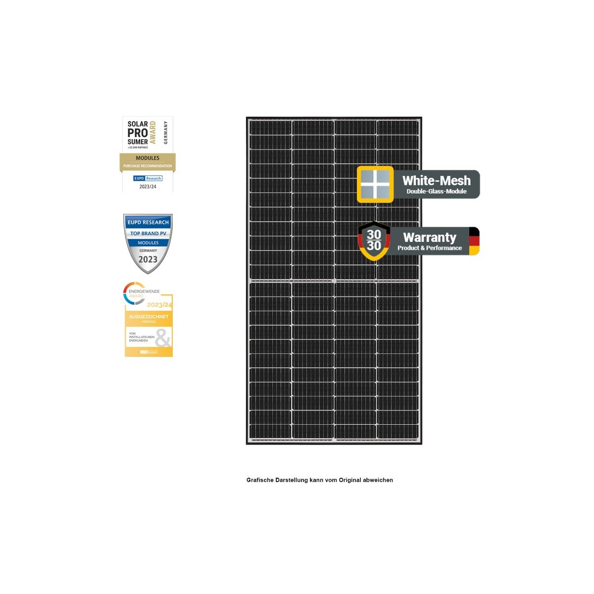 Solar Fabrik Solarmodul Mono S5 Triplecut 300Wp Installer Series